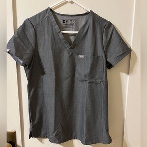 Figs  graphite grey Catarina scrub top  women’s  Xs